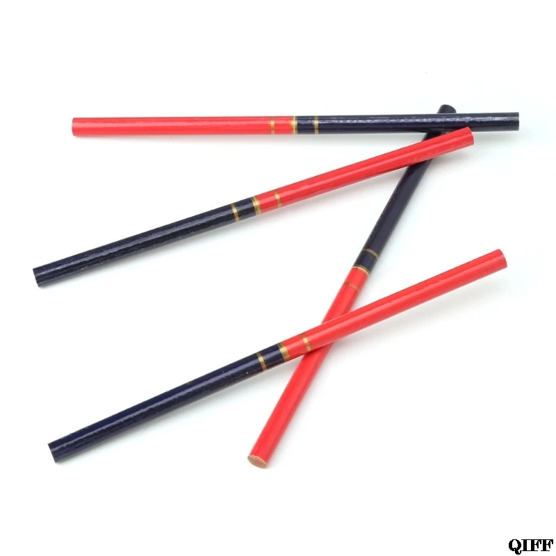 Прямая поставка и 10 шт./компл. синий и красный провод круглые Плотницкие карандаши для деревообработки Core Marker APR28