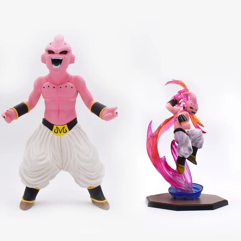 2 styles/lot Anime Dragon Ball Z Majin Buu Boo PVC Action Figure Doll ...