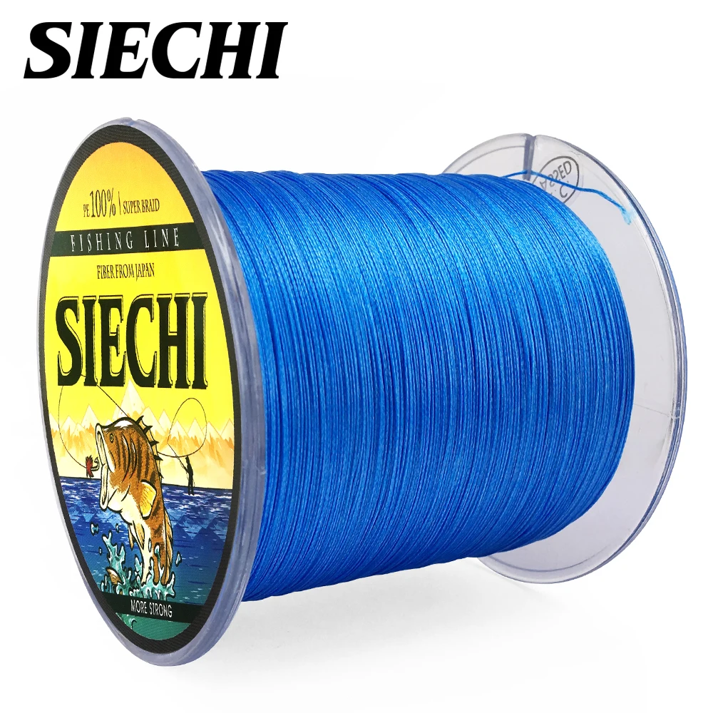 Рыболовная леска SIECHI 8 нитей 300 м 100% ПЭ для ловли карпа рыбалка плетеная 20 88 анг.