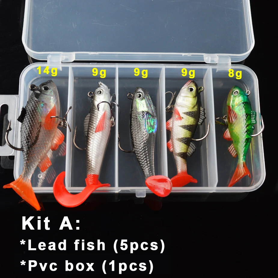 Foldable Portable Carp Fishing Lure Tackle Box Lure Fishing Set