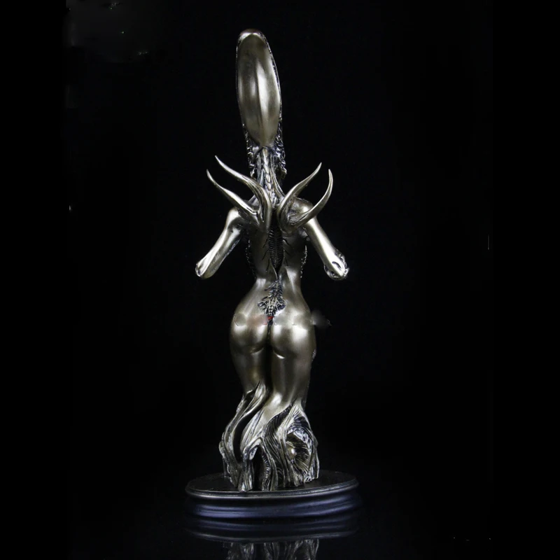 Классные! 1/6 AVP Профилированная Статуя королевы в форме женщины GK смолы руки сделать модель формы статуя Ретро Медные фильм украшения