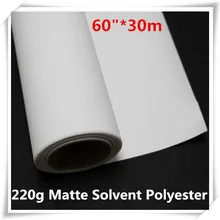 60in эко сольвентное матовое цифровая печать, полиэстер ткань из плотной ткани