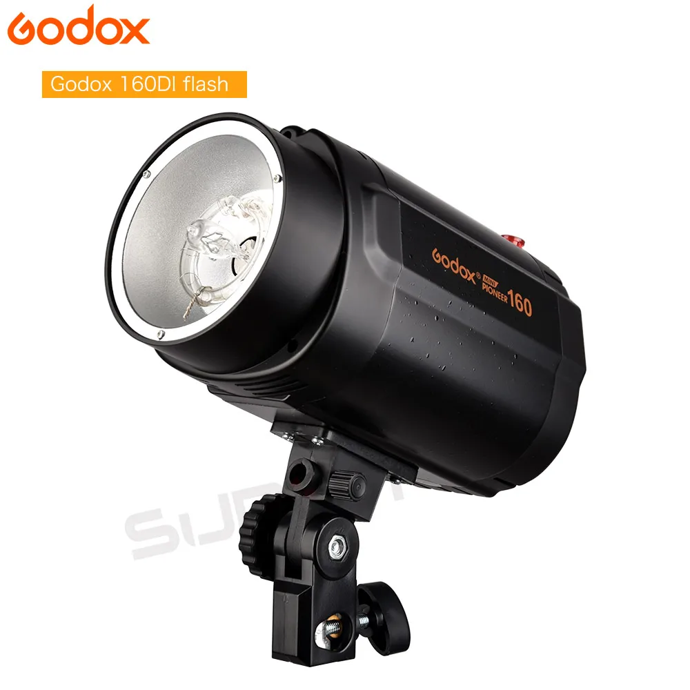 Студийный светильник GODOX 2x160Ws 110 V/220 V для фотосъемки, стробоскоп для видеосъемки, светильник+ софтбокс+ светильник+ DC-04 триггер для видеосъемки