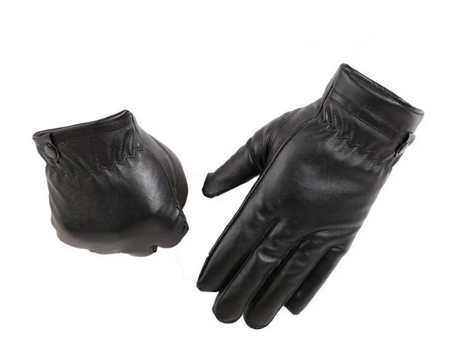 PU touch screen glove002