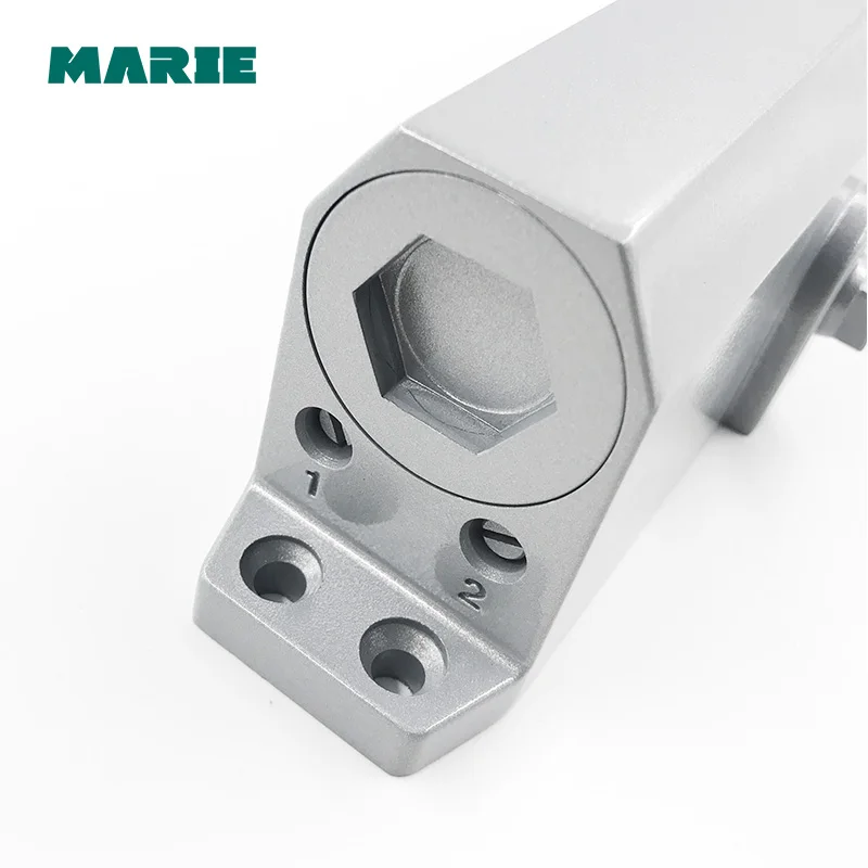 Slightly Close and Open Door Closer Residential Grade Door Shutter Home Improvement, Sprayed Aluminum Door Closers 150KG