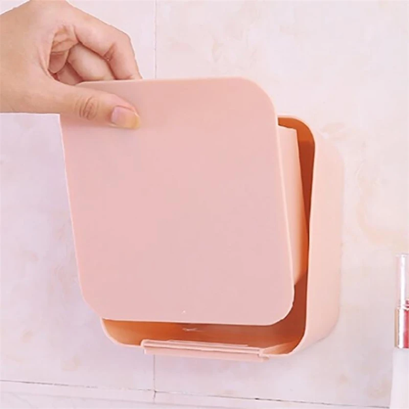 2018   Home Waterproof Bathroom Toothbrush Wall Mount Holder Organizer02
