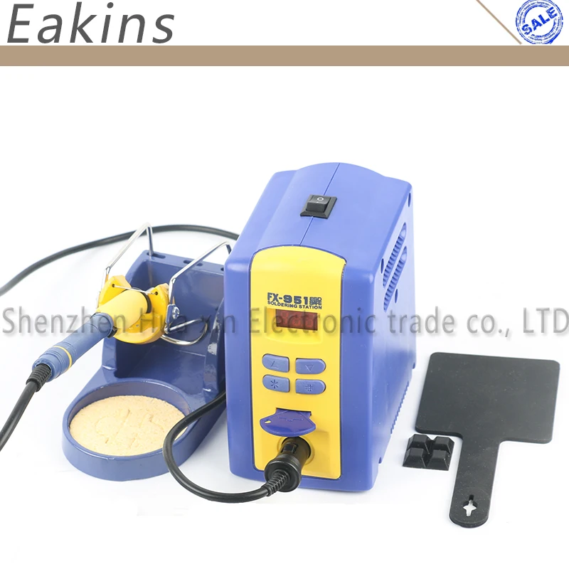 

FX-951 Adjustable Digital Soldering Station with FX2028 Soldering Iron Handle+T12 Soldering Tips 220V/110V Welding Tool