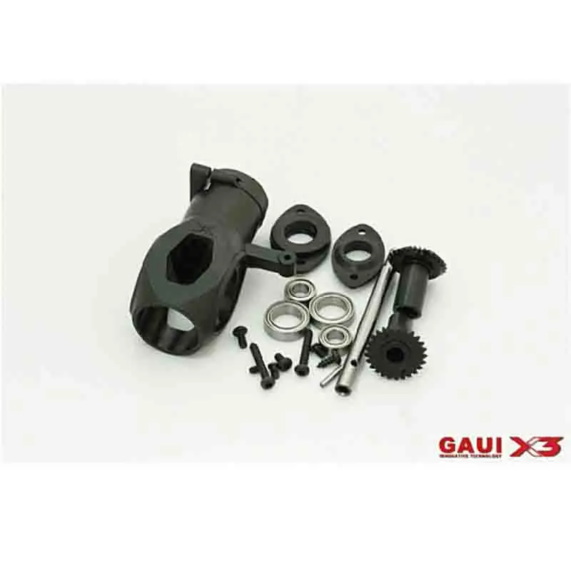 

Original GAUI X3 Helicopter Parts Tail Case Assembly with Gear Shaft Version