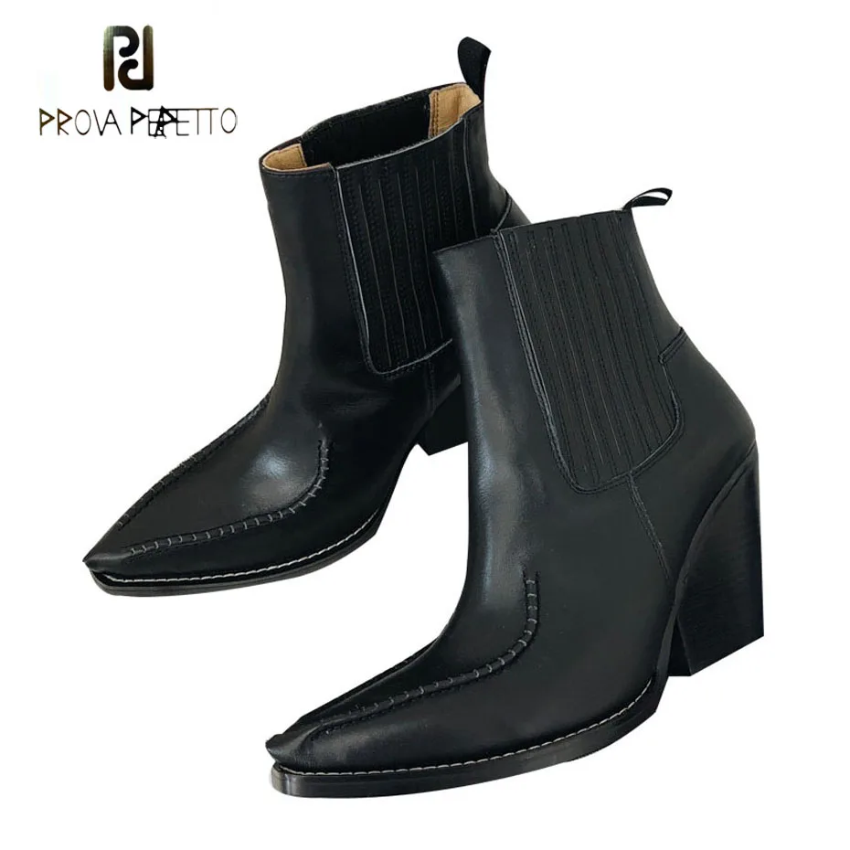 Womens Black Leather Boots On Sale