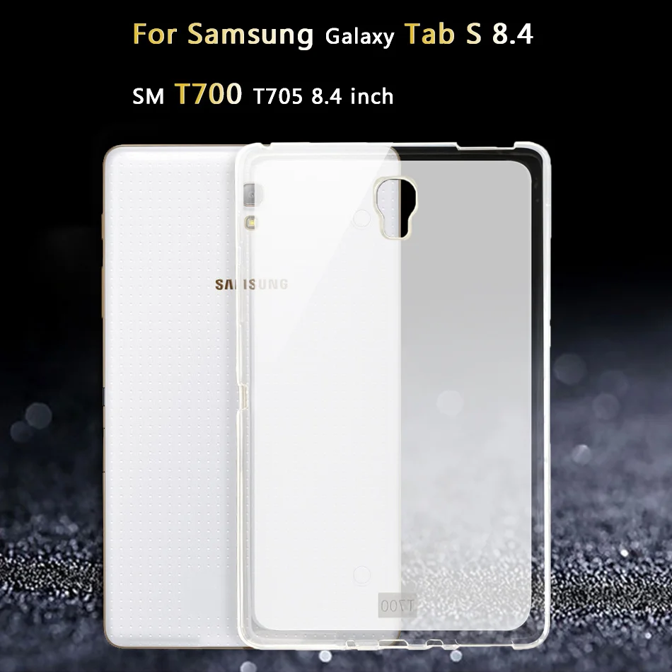 Чехол для samsung Galaxy Tab A A2 A6 E Tab S6 S4 S3 S2 S/Note 8,0 10,1 10,5 9,7 9,6 7,0 8,4 GT N5100 N5110 силиконовый чехол для планшета - Цвет: Tab S 8.4 T700