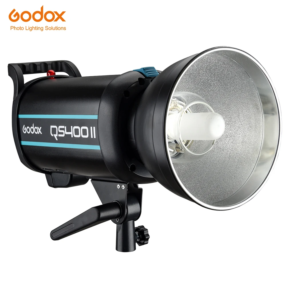 Godox QS400II 400 Вт студийная вспышка стробоскоп свет студия монолайт для любителей или профессиональных фотостудий фотографов