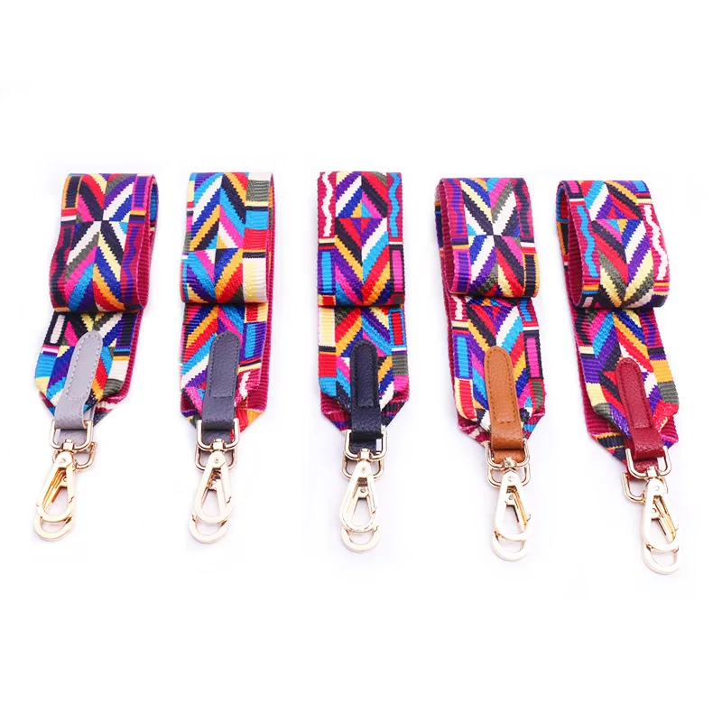 SWDF Bag Accessories Handles Handbags Strap Shoulder Rainbow Color Handbags Belt Cross Body Messenger Bag Belt bolsos mujer