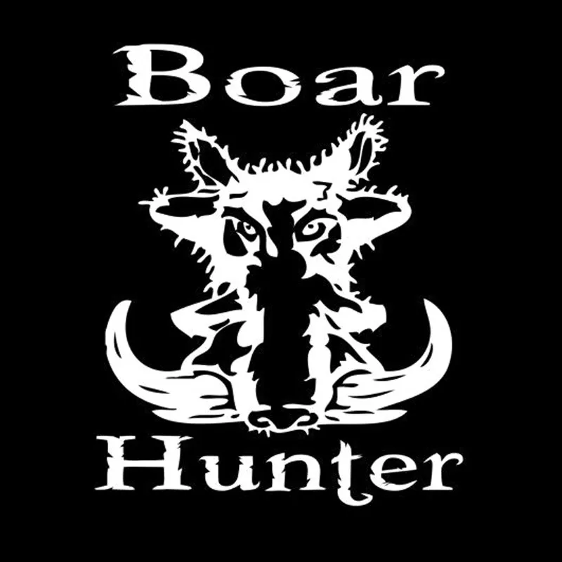 Охотник на кабанов для Авто/бампера/окна виниловая наклейка наклейки DIY Декор