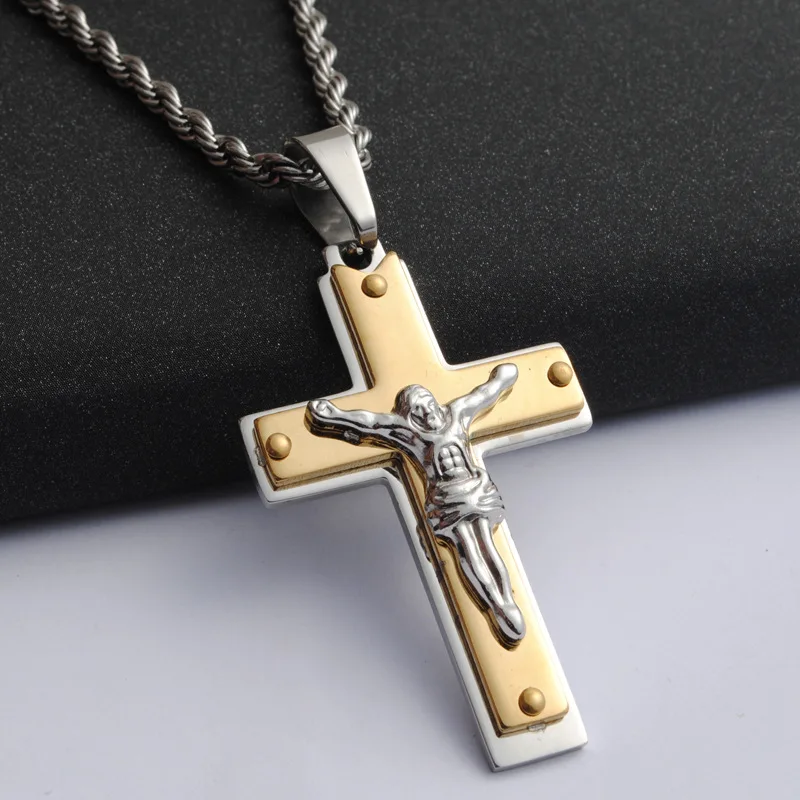 2016 new popular Korean jewelry man titanium steel pendant necklace