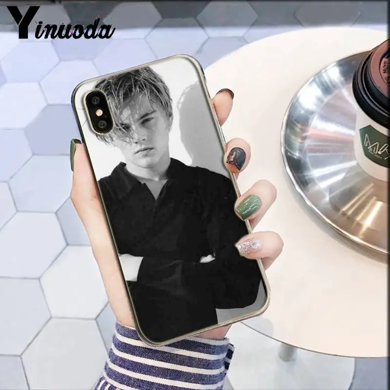Yinuoda Leonardo Di Caprio young leo чехол для телефона с узором для iPhone 6S 6plus 7plus 8 8Plus X Xs MAX 5 5S XR 11 11pro 11promax