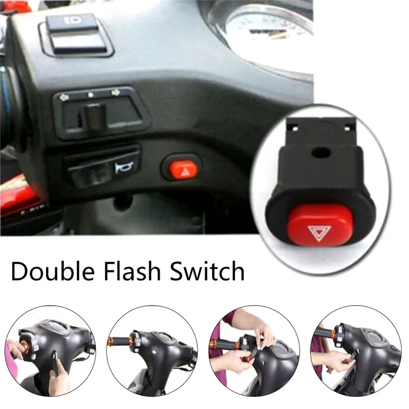 12V 2 контактный Регулируемая частота Светодиодный проблесковый маячок реле