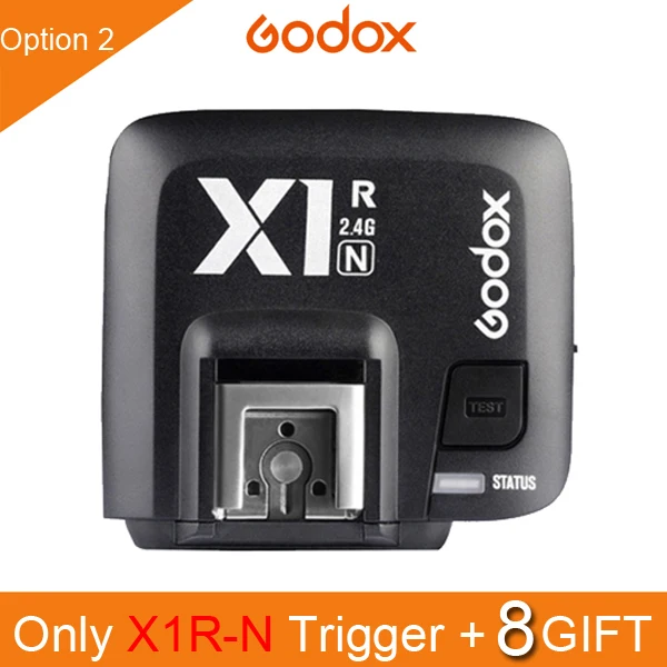 Godox X1t X1 комплект ttl 2,4G беспроводной триггерный передатчик вспышки приемник для Canon для Nikon для sony TT685 V860 II Вспышка speedlite - Цвет: X1R-N