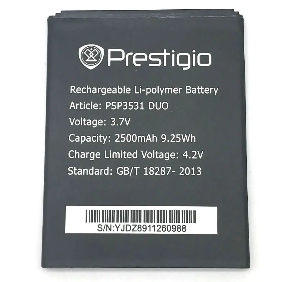 PAP4044 PAP3400 PAP4505 PAP3500 PSP3531 DUO батарея для Prestigio MultiPhone Muze D3 E3 F3 A7 батареи мобильного телефона+ Trackin - Цвет: PSP3531