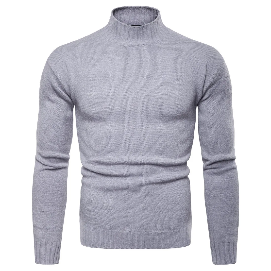 Vomint, брендовые новые мужские пуловеры, свитера с высоким воротом, базовые Повседневные свитера с длинными рукавами, свитера с высоким воротником