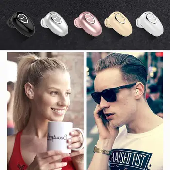 

Bluetooth Wireless Earphone For iPhone Android Mobile Phones Headset 60MAH Sport Mini Earbuds Handsfree 10m Sport Car Call