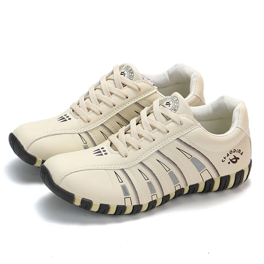 

CHAMSGEND New Fashion Retro Ladies Breathable Casual shoes Lightweight and Comfortable wear-resistant non-slip hiking shoes