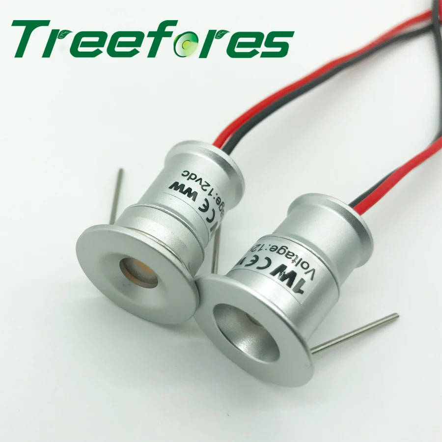 

45PCS IP65 Waterproof 1W 12V DC Interior Bulb Downlight Mini Led Spot Light Outdoor Deck Lamp