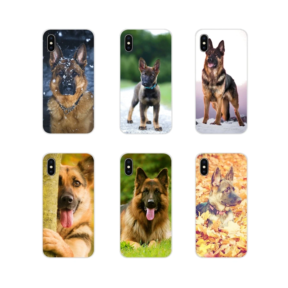Accessories Phone Shell Covers German Shepherds For Motorola Moto X4 E4 E5 G5 G5S G6 Z Z2 Z3 G G2 G3 C Play Plus | Мобильные