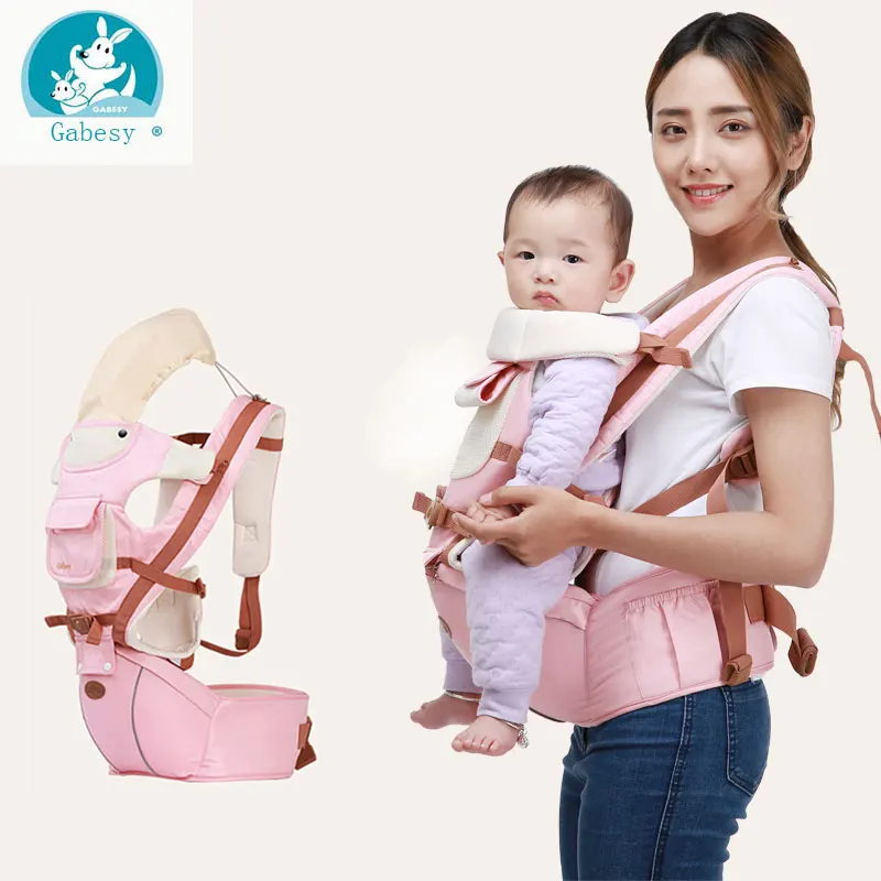 Gabesy Breathable Front Facing Baby Carrier Infant Comfortable Sling