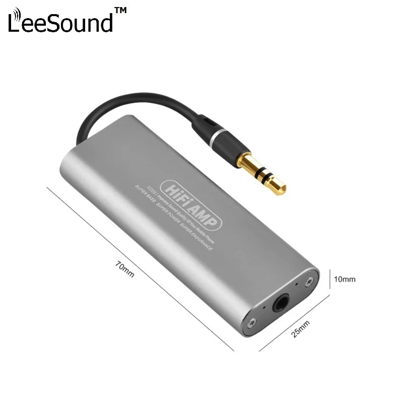 LeeSound SD05 Мини HiFi усилитель для наушников Профессиональный портативный мини 3 5 мм