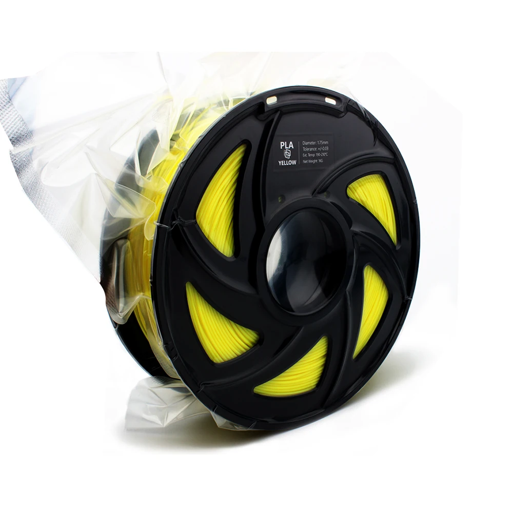 CREOZONE PLA 3D Printer Filament Yellow Color 1000 (8)