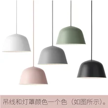 Закрученная металл подвесной светильник, электричеством