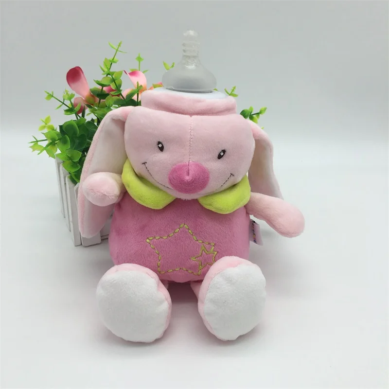 Baby Feeding Bottle Insulation Bag Stuffed Animal Plush Toy Thermal Bag