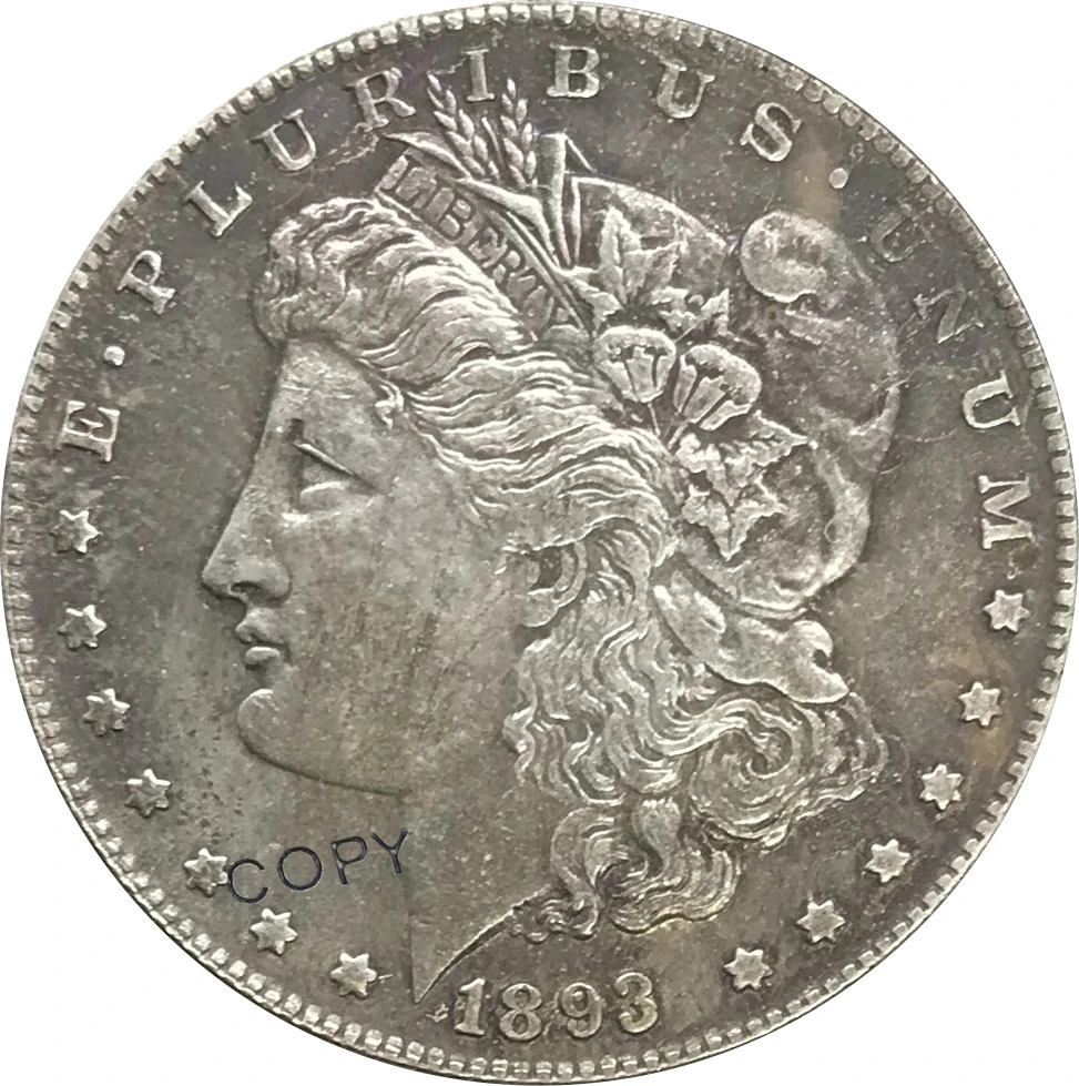 1893 S CC P O Соединенные Штаты Morgan 1 один доллар предметы коллекционирования | Безвалютные монеты -33051241579