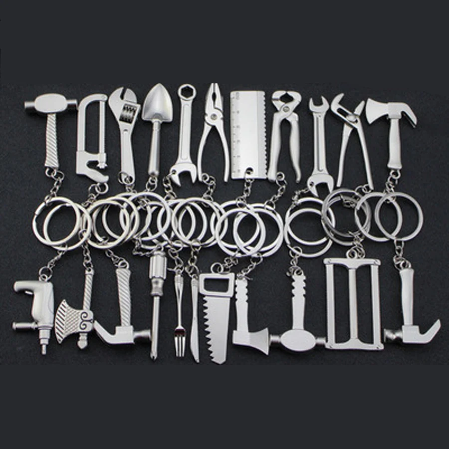 

MOQIU Mini wrench Keychain Car Styling Accessories for vw audi BMW Keychain Car Turbo Pendant Mazda