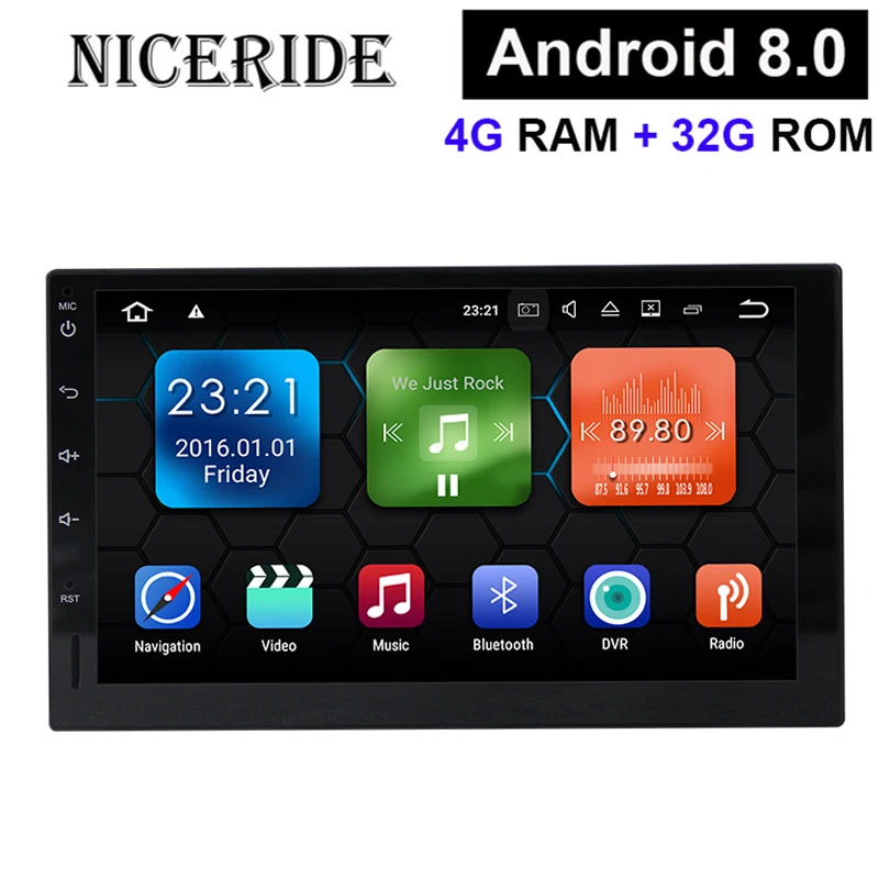 Clearance 2 Din Car Radio Android 8.1 Universal GPS Navigation Bluetooth Touch screen Car Audio Stereo Multimedia Player FM USB Wifi 0 Clearance 2 Din Car Radio Android 8.1 Universal GPS Navigation Bluetooth Touch screen Car Audio Stereo Multimedia Player FM USB Wifi 0