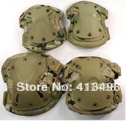 

Transformers tactical knee and elbow protector pads set CP Camo free shipping
