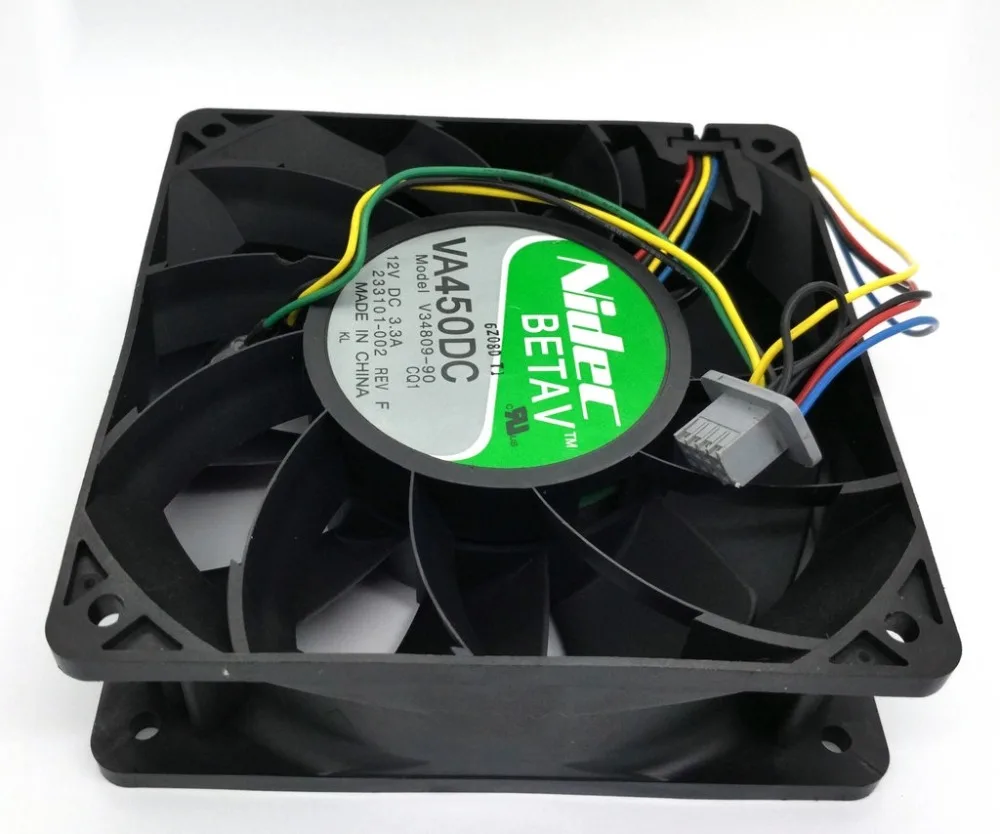 Оригинальный вентилятор охлаждения сервера Nidec VA450DC V34809 90 12 см в 3 А|cooling fan|nidec