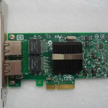 Демонтаж, сервер lan Карта для hp 9402PT(82571 PCIe) NC360T двойной порт PCI-E сетевая карта 1000 Мбит/с