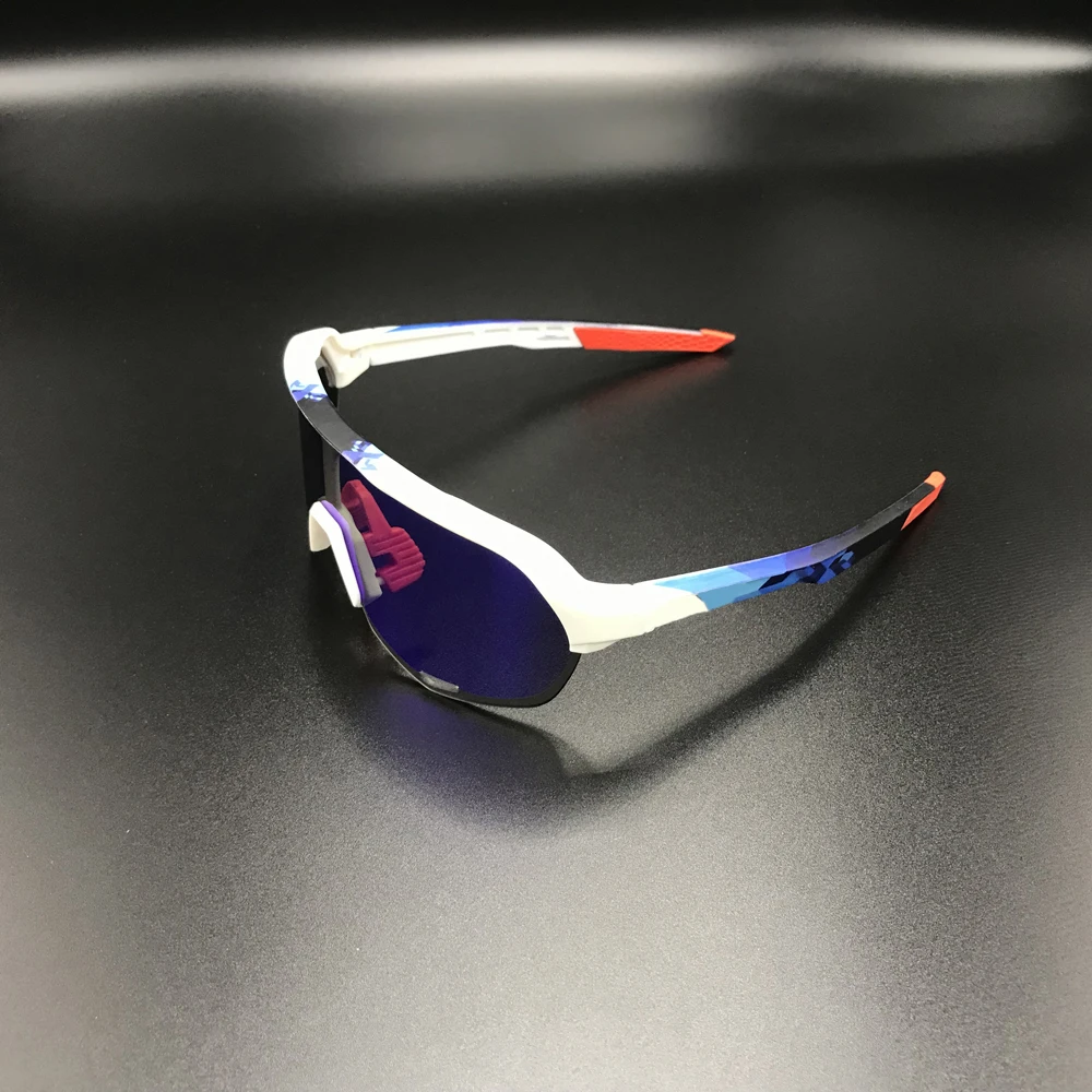 Мужские и женские 3 объектива UV400 велосипедные очки спортивные велосипедные очки для верховой езды беговые очки Mtb дорожный гоночный велосипед велосипедные солнцезащитные очки