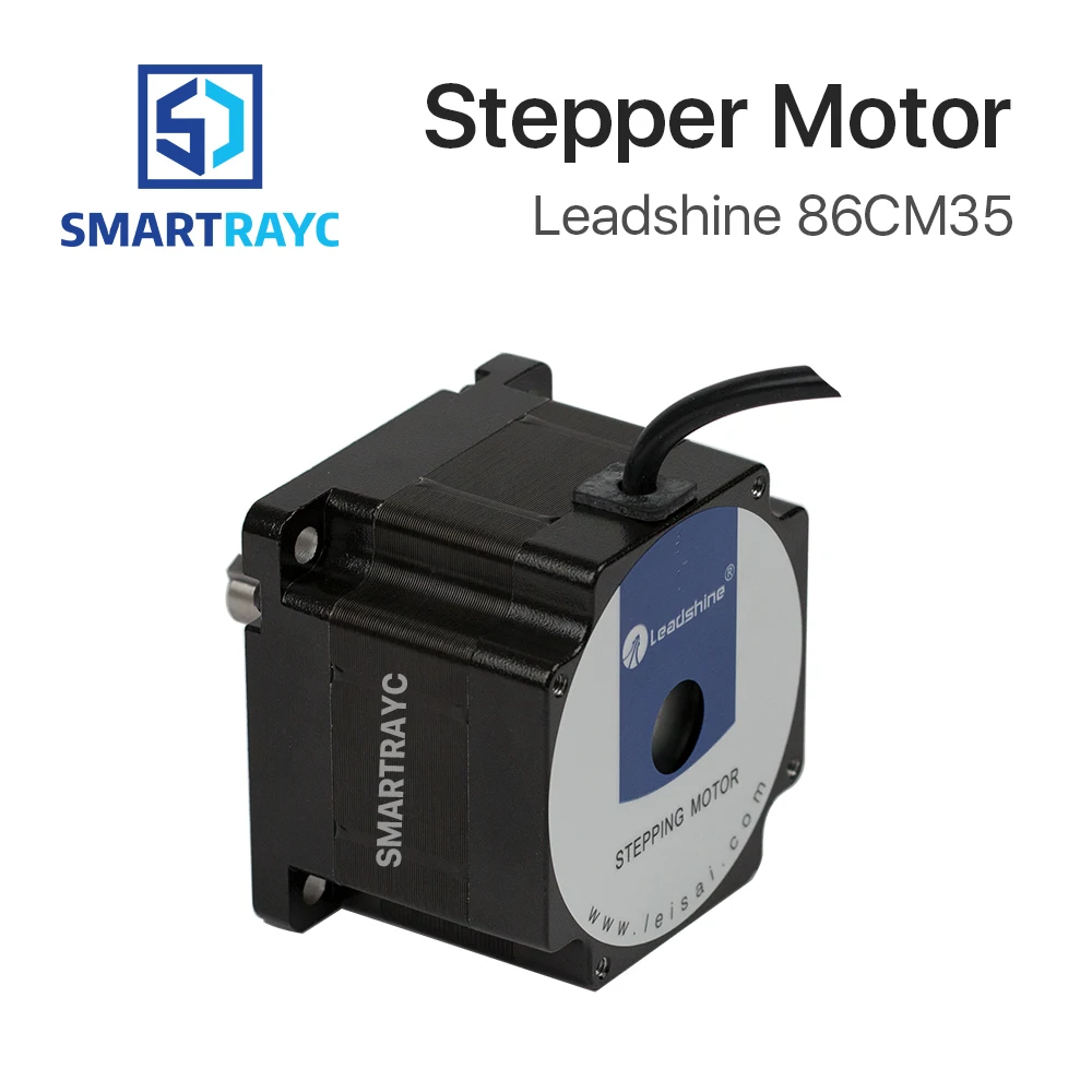 

Smartrayc Leadshine 2 phase Stepper Motor 86CM35 for NEMA34 4A Length 65mm Shaft 12.7mm