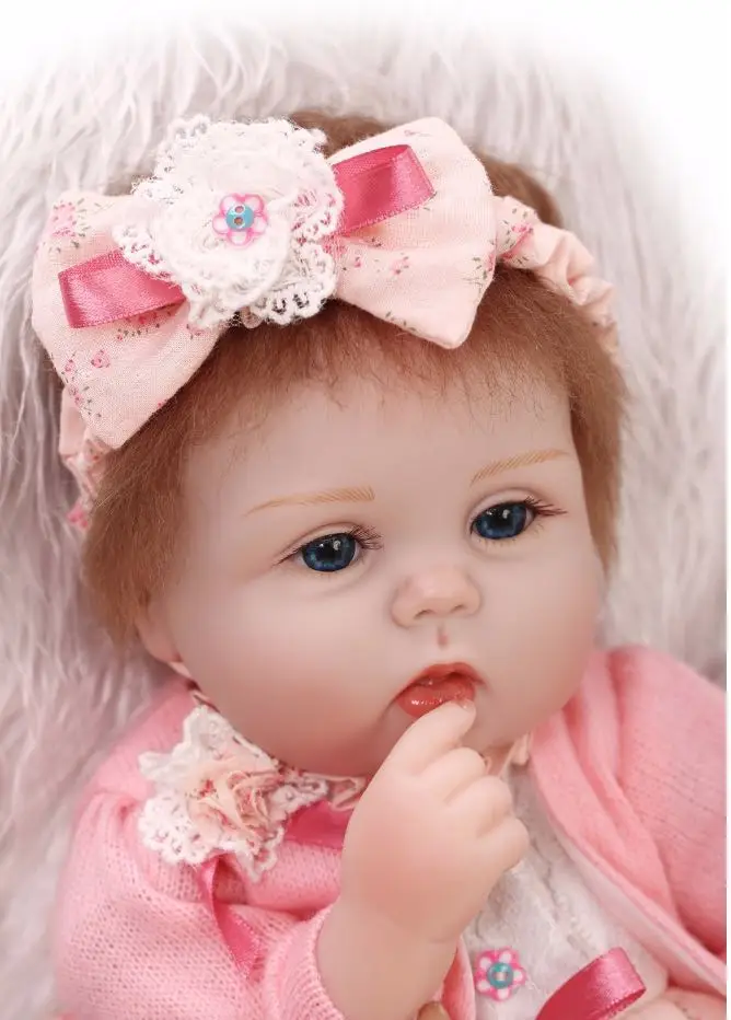 Unidoll bebe boneca 48 см силиконовый suave renascer Детские куклы criancha com corpo de silicone menina Natal surprice presen