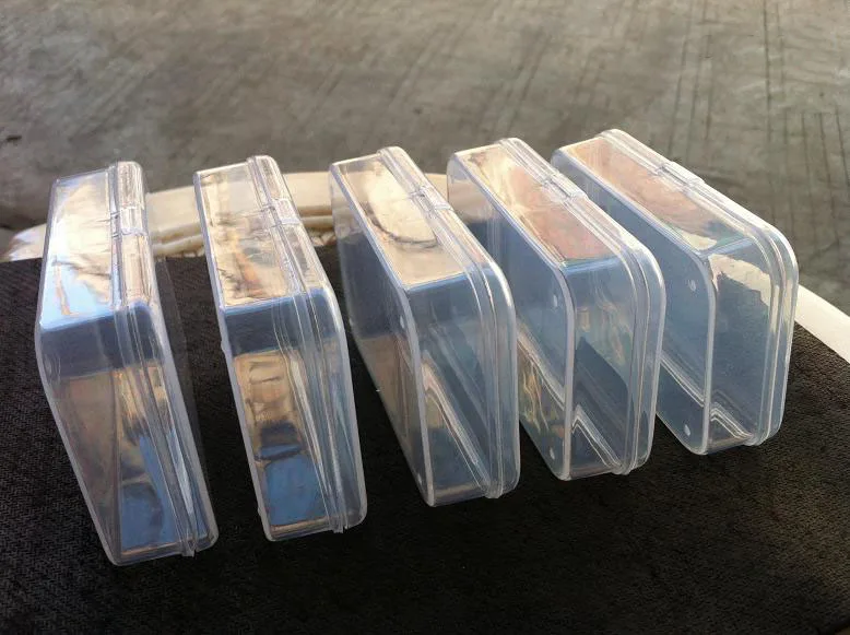 10 шт SMD SMT винт швейные рыболовный крючок компонент ящик для хранения инструментов полипропиленовый прозрачный пластиковый для электронных запчастей ящик для инструмента