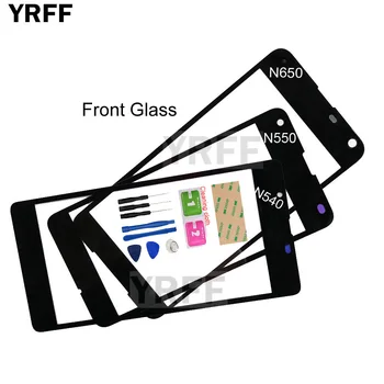 

For Nokia Lumia 540 N540 (No Touch Screen) Mobile Outer Glass For Nokia Microsoft Lumia 650 550 Front Glass Panel Replacement