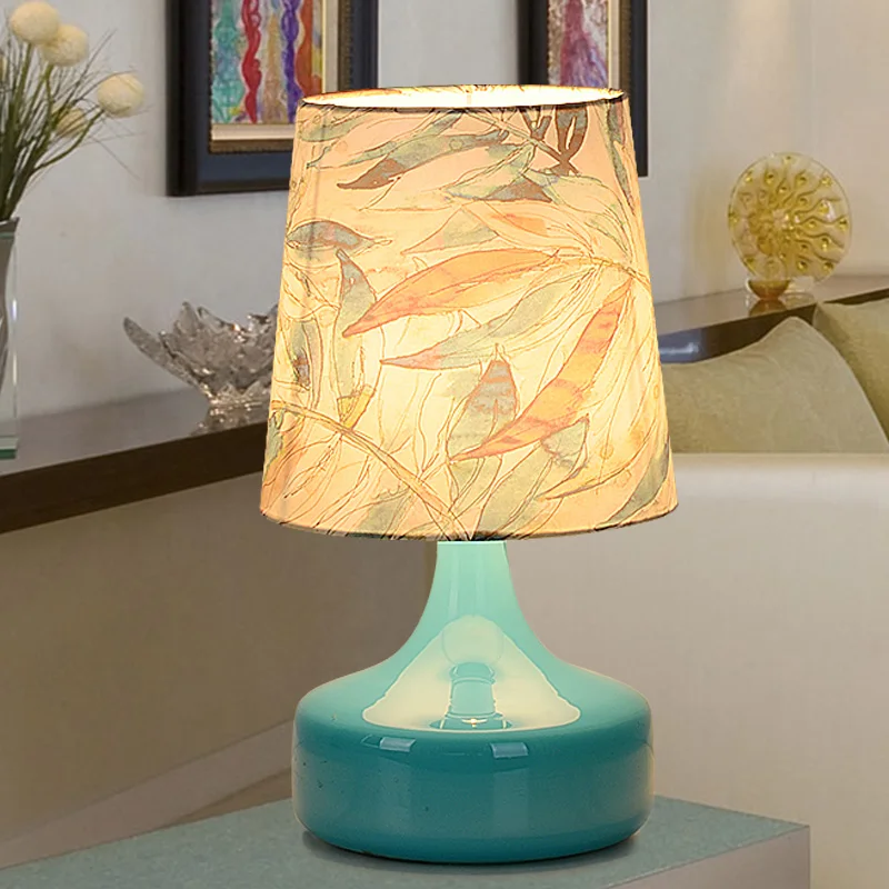 

Modern Bedside Bedroom Wooden Table Lamp Light AC 110V/220V European-style Creative Personality DIY Table Light For Living Room