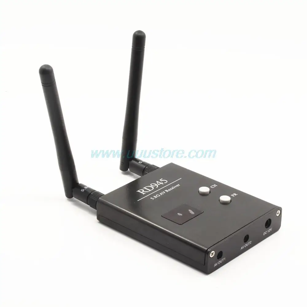 Видеоприемник FPVOK 5 8 GHz 48CH RD945 с A/V и кабелями питания|video receiver|diversity receiverpowerful receiver |