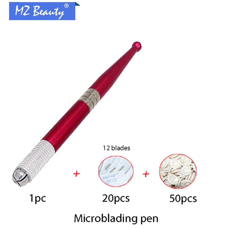 Embroidery machine pen aluminum alloy manual tattoo pen kits with 20 Embroidery machine pen aluminum alloy manual tattoo pen kits with 20