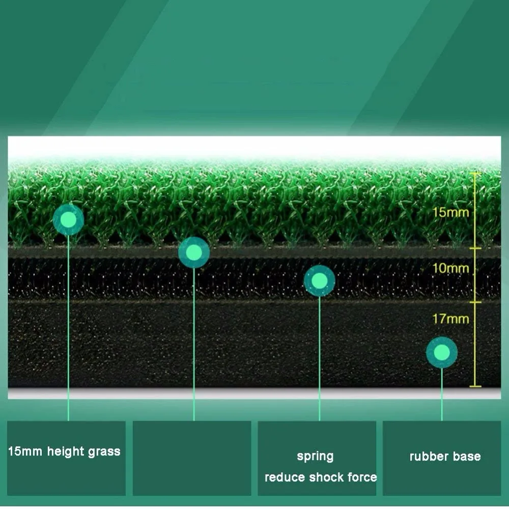 PGM 4,92 футов x 4,92 футов Гольф Коврик для ударов для гольфа Тренировочный Коврик для гольфа
