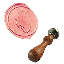 Mdlg винтажный герметик с изображением морских львов, логотип на заказ, свадебные приглашения, герметик, палисандр, набор ручек