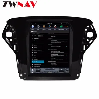 

Tesla style 10.4"Big screen Android Car Multimedia Player head unit For Ford Mondeo MK4 2007 - 2012 car GPS radio stereo no dvd
