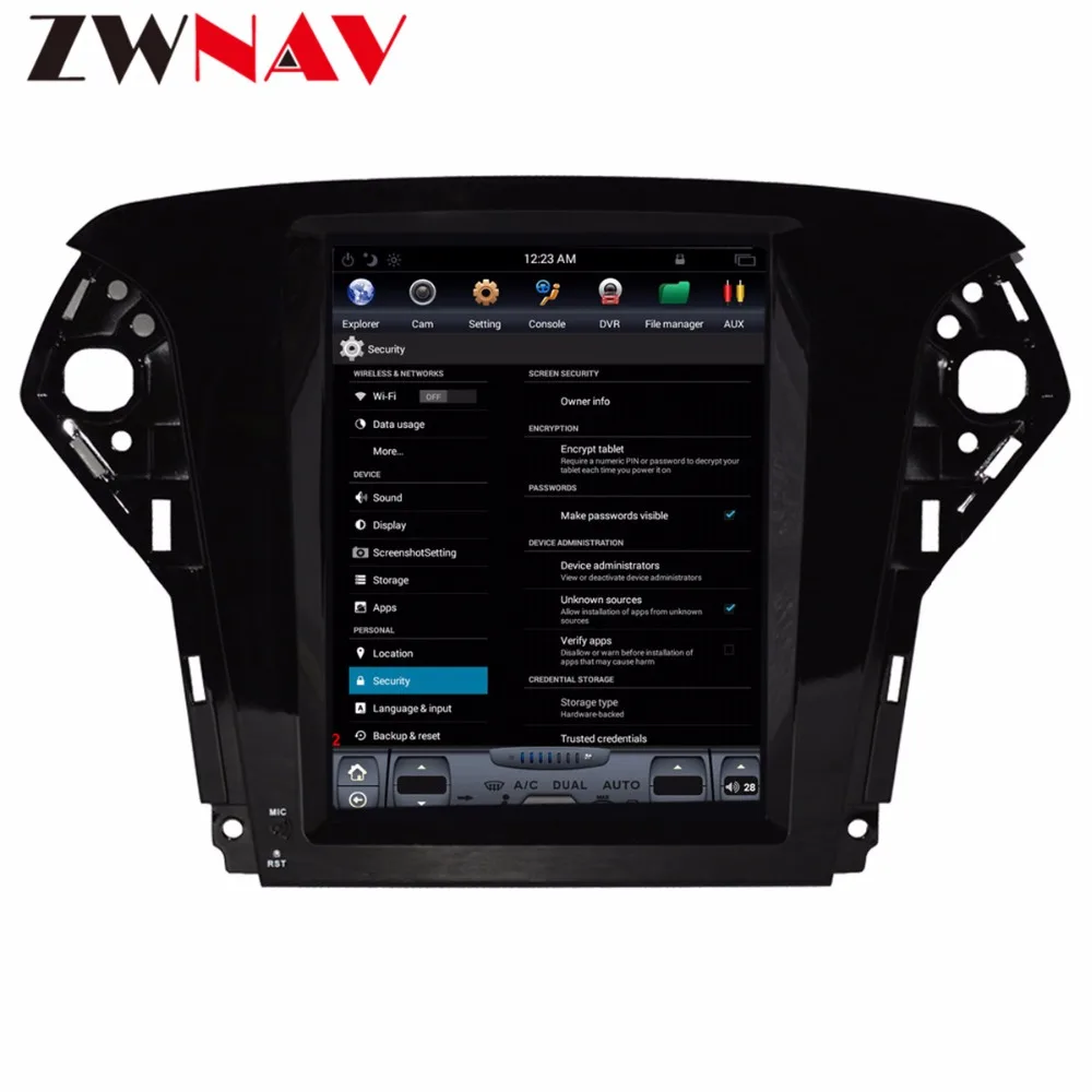 Tesla style 10.4\Big screen Android Car Multimedia Player head unit For Ford Mondeo MK4 2007 - 2012 car GPS radio stereo no dvd Tesla style 10.4\Big screen Android Car Multimedia Player head unit For Ford Mondeo MK4 2007 - 2012 car GPS radio stereo no dvd